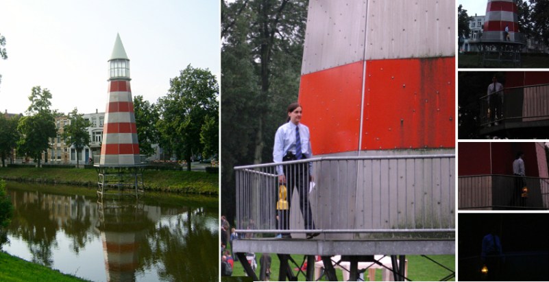 Aldo's Commissionaire - Aldo Rossi lighthouse - Karin van Pinxteren