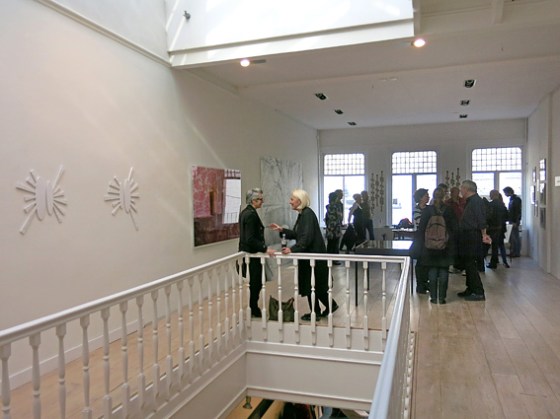 Galerie Mieke van Schaijk 130414 opening ' Eerst kijken dan denken'