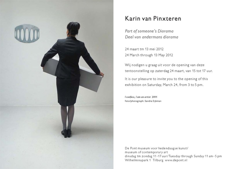 Museum De Pont invitation Karin van Pinxteren