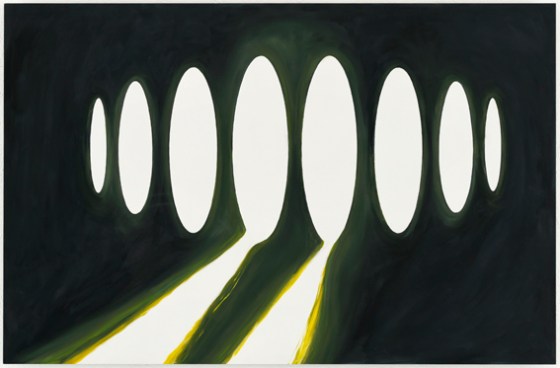 'Visitor 2' | Karin van Pinxteren | oil on wood | 70 x 90 cm | 2005/ 2006