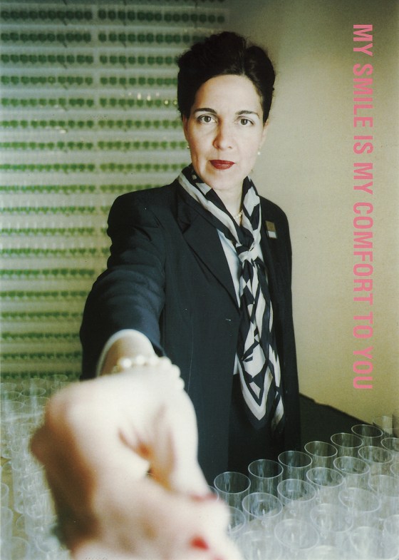 My smile is my comfort to you | Karin van Pinxteren | HOTEL Nijmegen | 2000